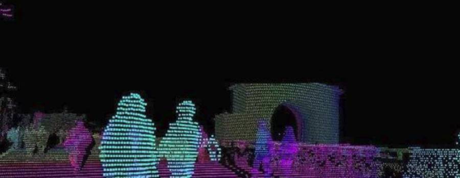 1550nm激光雷達(dá)點(diǎn)云圖 1550nm激光雷達(dá)點(diǎn)云圖